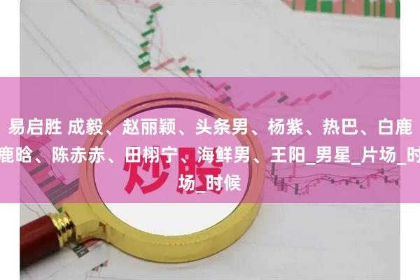 易启胜 成毅、赵丽颖、头条男、杨紫、热巴、白鹿、鹿晗、陈赤赤、田栩宁、海鲜男、王阳_男星_片场_时候